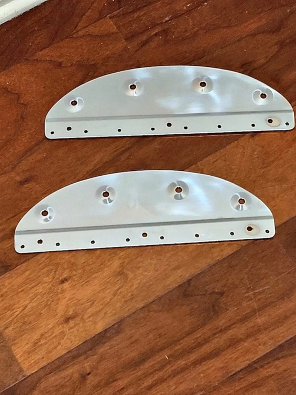 Harley-Davidson Chrome Saddle Bag Mount Plates 2